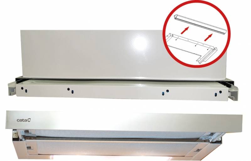 Cata - Páraelszívó TF-2003/60 LED duralum