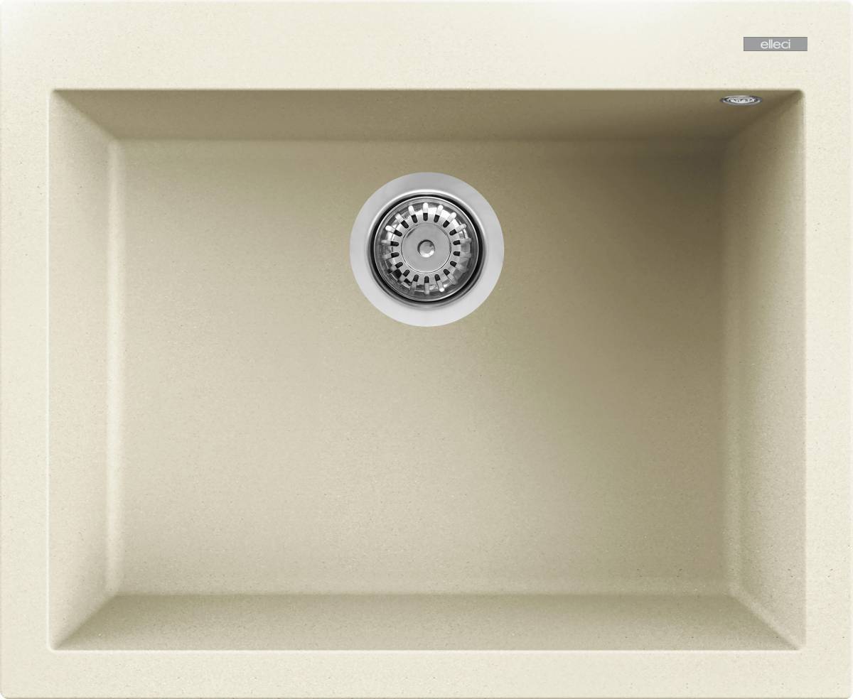 ELLECI - Mosogatótálca Quadra 110 G62 Bianco Antico
