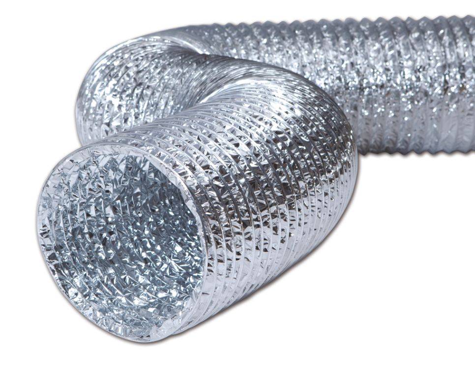 AZUR - Flexibilis cső Alu Basic 127 mm 3 méter/csomag 